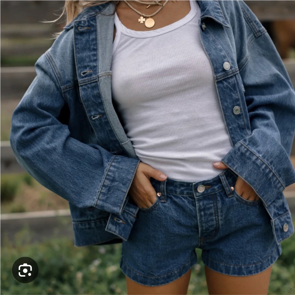 Parke Oversized Denim Jacket S/M
